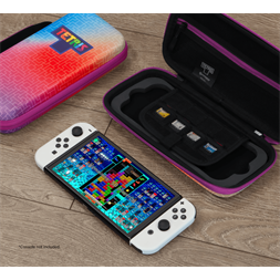 Hyperkin M07541-TEHG Tetris EVA Nintendo Switch/Switch OLED/Switch "Hyper Gradient" erősített utazótok