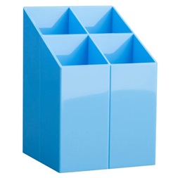 ICO Design szögletes világoskék írószertartó