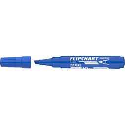 ICO Flipchart 12 XXL kék marker