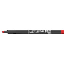 ICO OHP S 0,3mm piros permanent marker