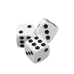 ICO Süni 3 db dobókocka