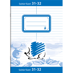 ICO Süni A5 31-32 szótárfüzet