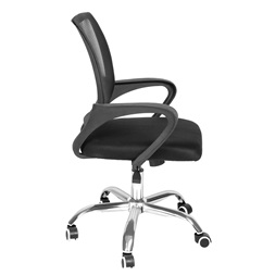 IRISOffice Harmony fekete, szövet-hálós irodai forgószék