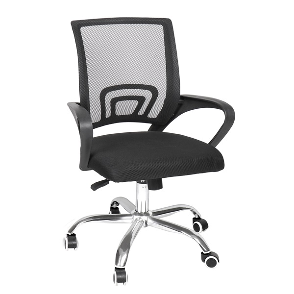 IRISOffice Harmony fekete, szövet-hálós irodai forgószék