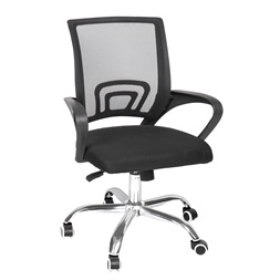 IRISOffice Harmony fekete, szövet-hálós irodai forgószék