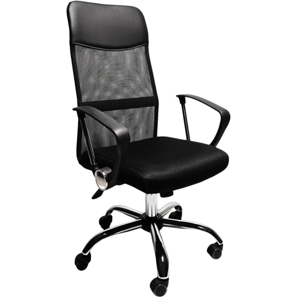 IRISOffice Nova fekete mesh hálós irodai forgószék