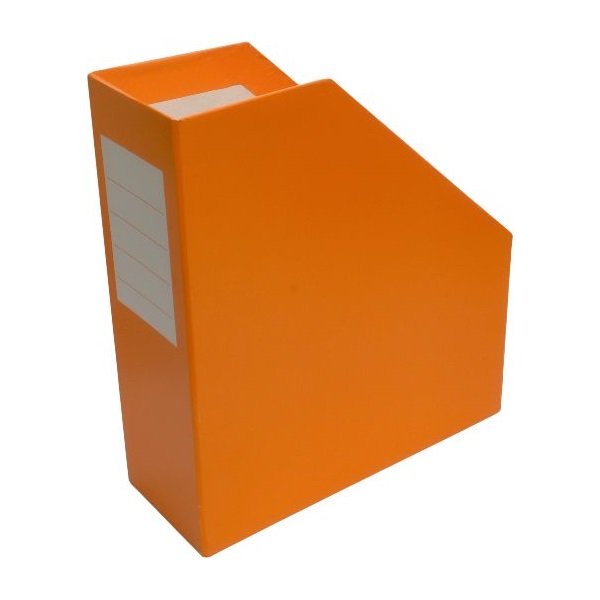 Office Depot merevfalú 9cm karton narancssárga iratpapucs