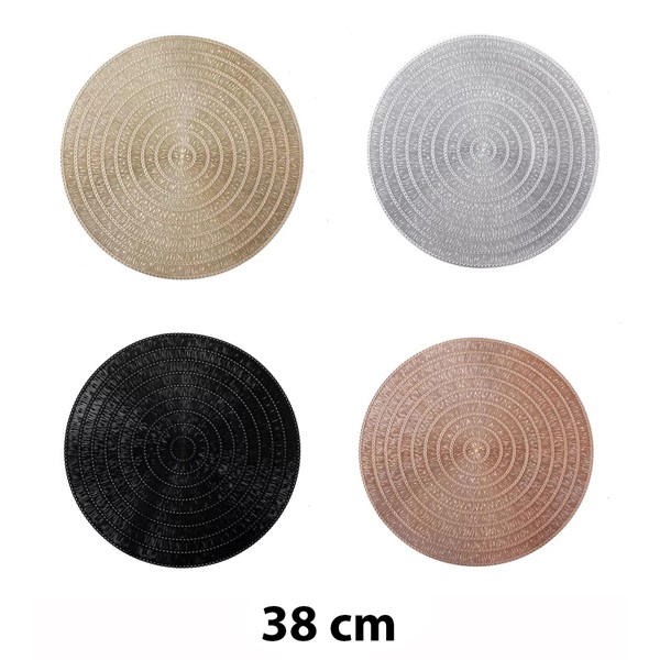 IRIS 671990 kerek tányéralátét 38cm