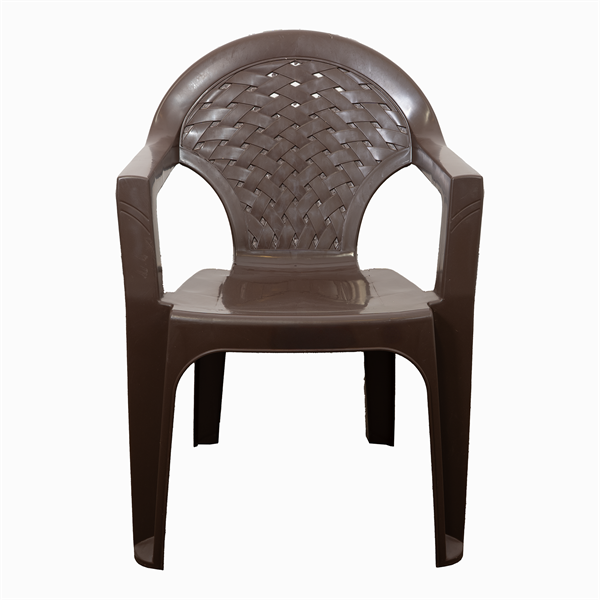 IRIS GF-300BR Palmiye barna műanyag karfás kerti szék