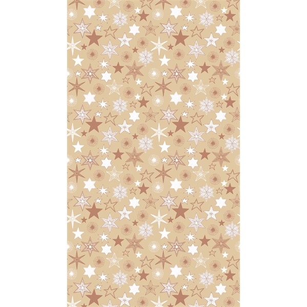 IRIS Karácsonyi tekercses METAL csomagolópapír,  200x70cm, különböző mintákkal, 60g/m2