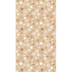 IRIS Karácsonyi tekercses METAL csomagolópapír,  200x70cm, különböző mintákkal, 60g/m2