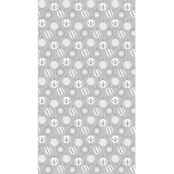 IRIS Karácsonyi tekercses METAL csomagolópapír,  200x70cm, különböző mintákkal, 60g/m2