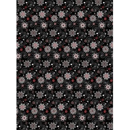 IRIS Karácsonyi tekercses METAL csomagolópapír,  200x70cm, különböző mintákkal, 60g/m2