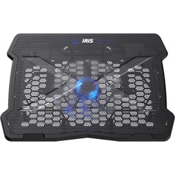 IRIS L-13 fekete notebook hűtőpad (Újszerű)