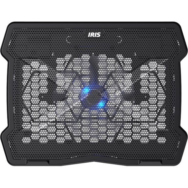 IRIS L-13 fekete notebook hűtőpad (Újszerű)