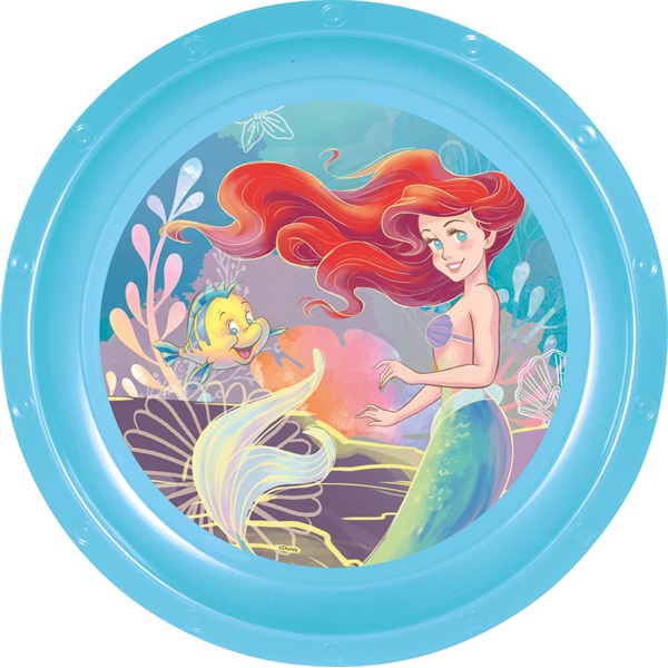 IRIS Licenc Kis hableány műanyag lapostányér