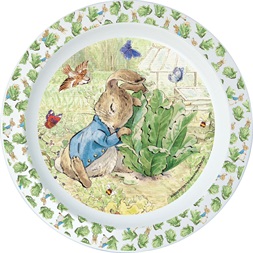 IRIS Licenc Nyúl Péter műanyag mikrózható lapostányér