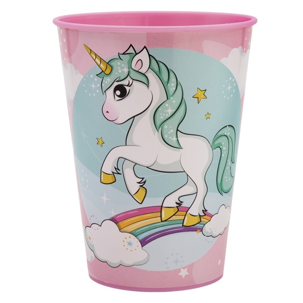 IRIS Licenc Unicornis műanyag kispohár 260ml
