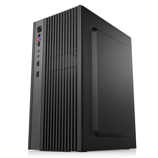 IRIS Q2517 fekete (táp nélküli) mATX számítógépház