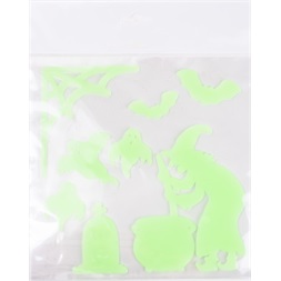 IRIS ablakzselé, foszforeszkáló, boszorkány üsttel 20 x 25cm