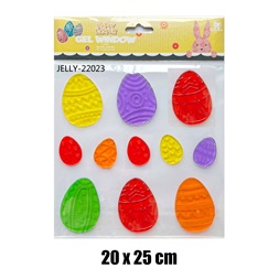 IRIS ablakzselé színes tojások 20 x 25cm