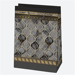 IRIS ajándéktasak, különböző színekben és mintákkal, 230x320x110 mm