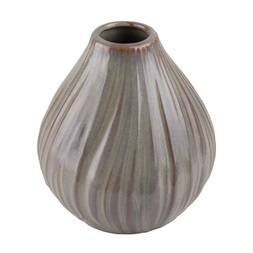 IRIS dekor kerámia váza gömb zöld 11,5x12,5cm