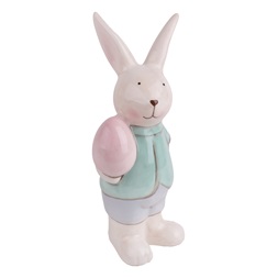 IRIS dekor porcelán nyúl fehér zöld tojással