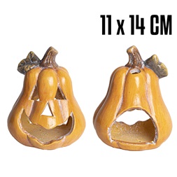 IRIS kerámia mécsestartó tök 11 x 14cm