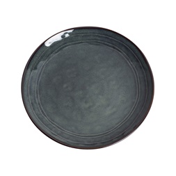 IRIS kerámia tányér zöld 21,4x2,7cm