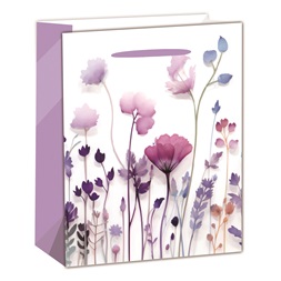 IRIS matt papírtasak réti virágok 26 x 32cm