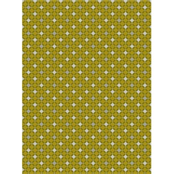 IRIS tekercses csomagoló fényes papír, arany/ezüst, különböző mintákkal, 200x70cm, 60g/m2