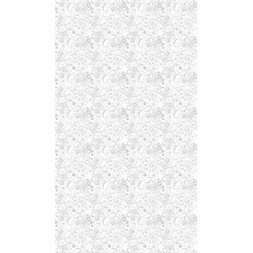 IRIS tekercses csomagoló papír, arany/ezüst, különböző mintákkal, 200x70cm, 60g/m2