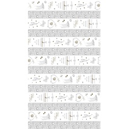 IRIS tekercses csomagoló papír, karácsony, különböző mintákkal, 200x70cm, 60g/m2