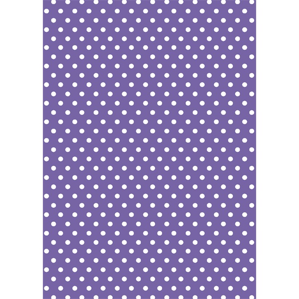 IRIS tekercses csomagoló papír, pöttyös, különböző színekben 200x70cm, 60g/m2