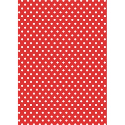 IRIS tekercses csomagoló papír, pöttyös, különböző színekben 200x70cm, 60g/m2