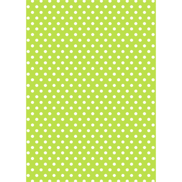 IRIS tekercses csomagoló papír, pöttyös, különböző színekben 200x70cm, 60g/m2