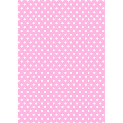 IRIS tekercses csomagoló papír, pöttyös, különböző színekben 200x70cm, 60g/m2