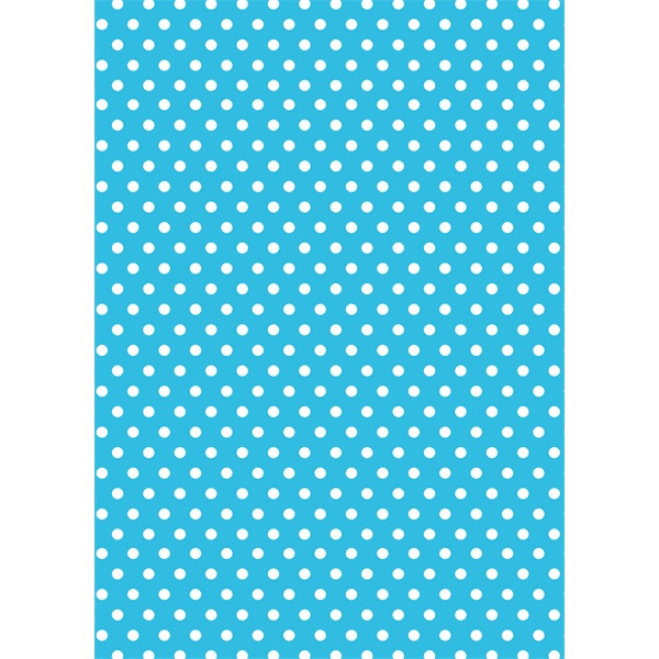 IRIS tekercses csomagoló papír, pöttyös, különböző színekben 200x70cm, 60g/m2