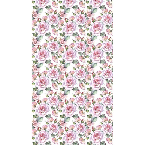 IRIS tekercses csomagoló papír, virág, különböző mintákkal, 200x70cm, 60g/m2