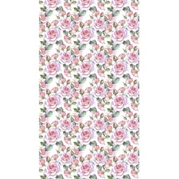 IRIS tekercses csomagoló papír, virág, különböző mintákkal, 200x70cm, 60g/m2