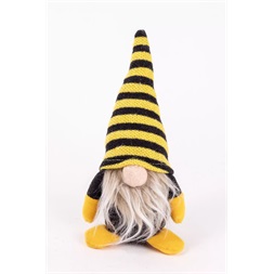 IRIS textil orrszakáll, fekete/sárga csíkos 24 cm