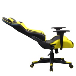 Iris GCH201BC fekete / citromsárga gamer szék