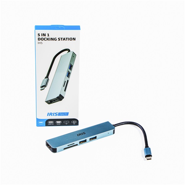Iris IH5 5in1 (2xUSB/1xHDMI/1xSD/1xmicroSD) Dokkoló