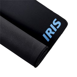 Iris P12 textil egérpad csúszásgátló talppal, 350 x 250 x 3 mm
