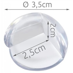 4 db-os sarokvédő szilikon