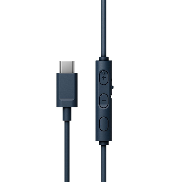 JVC HA-S33UC-A USB-C vezetékes kék mikrofonos fejhallgató