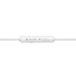 JVC HA-S33UC-W USB-C vezetékes fehér mikrofonos fejhallgató