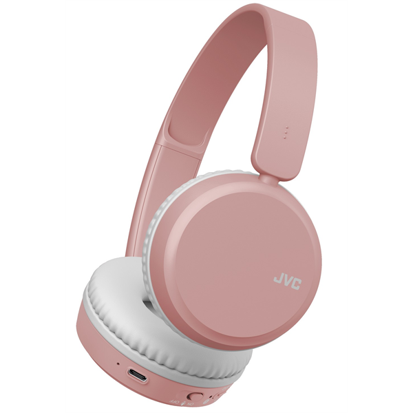 JVC HA-S36W-P-U púder rózsaszín Bluetooth fejhallgató