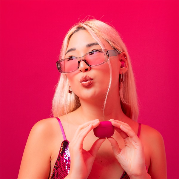 Jlab Go Pop ANC True Wireless Bluetooth fukszia fülhallgató